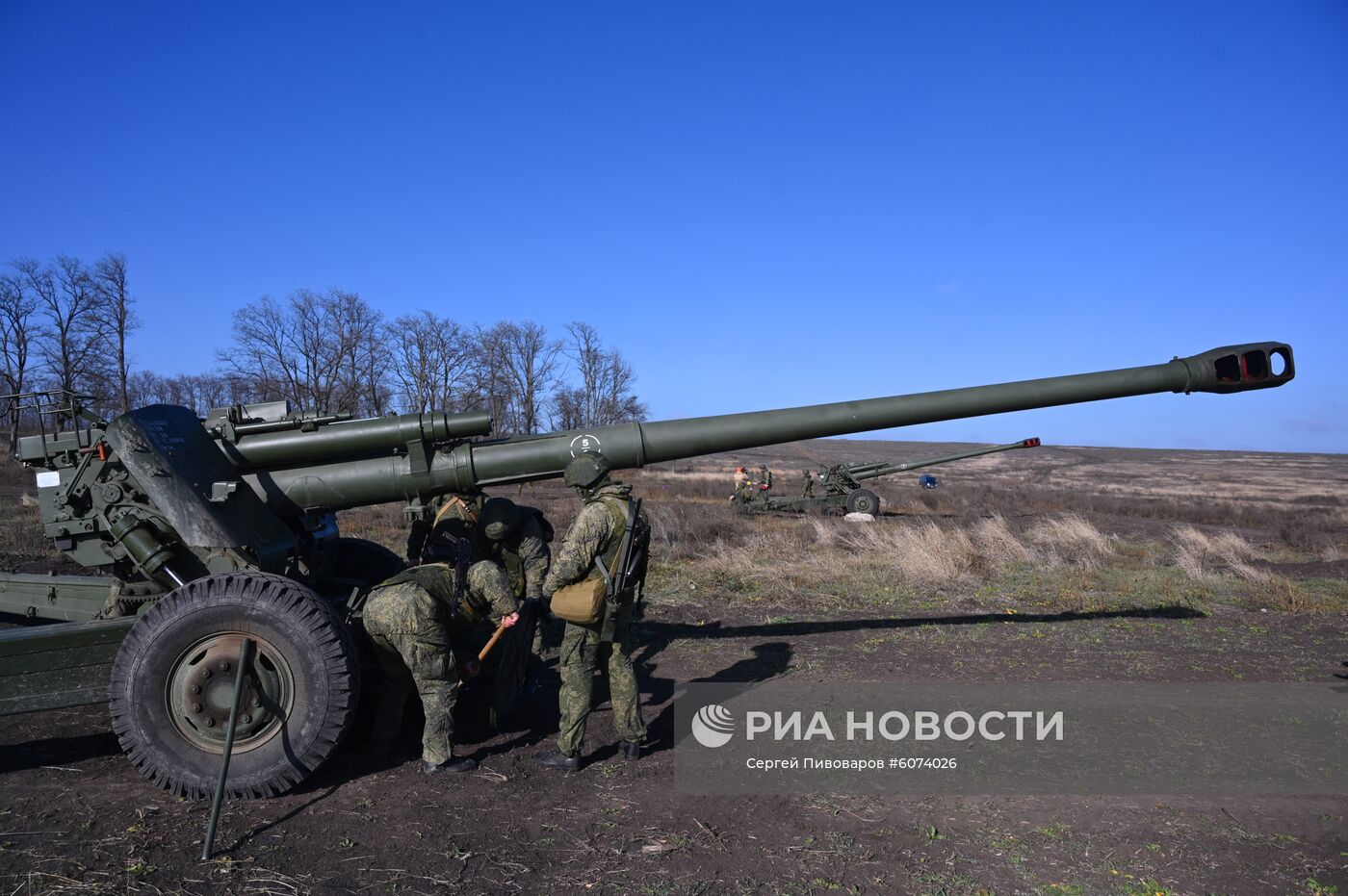 Учения ко Дню ракетных войск в Ростовской области