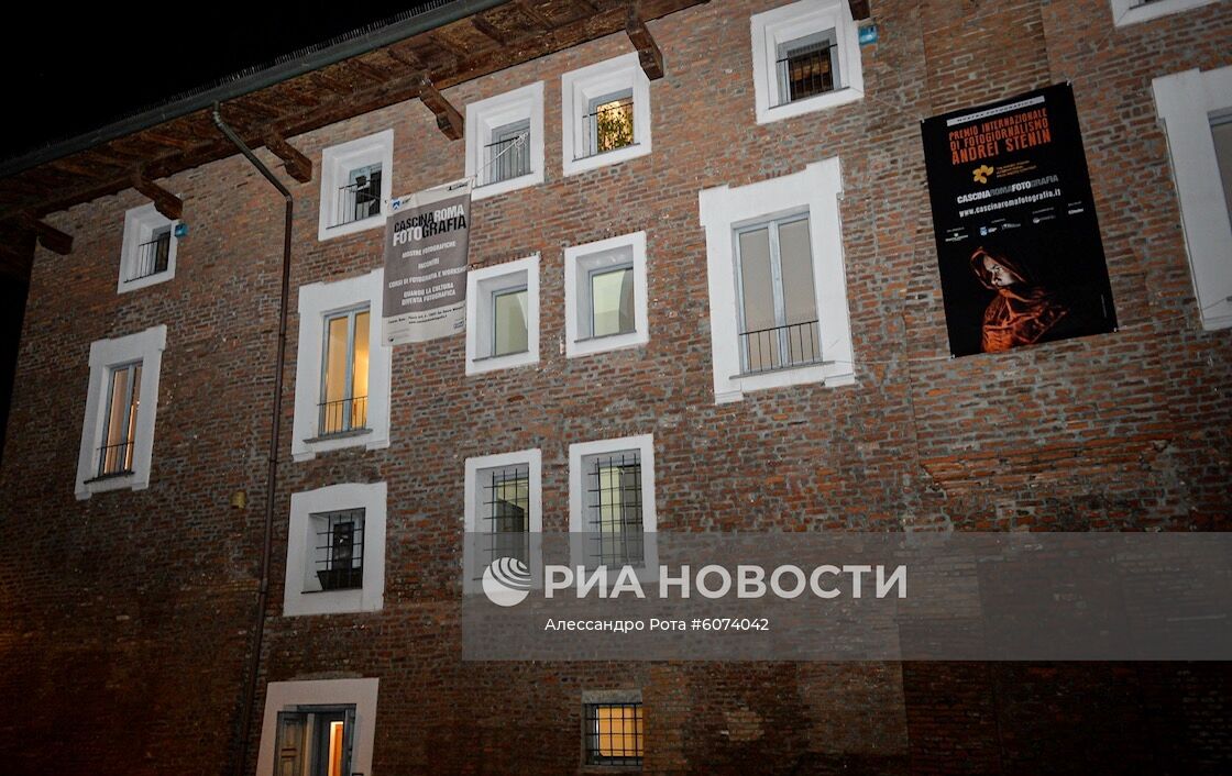 Открытие выставки победителей конкурса им. А. Стенина в Италии