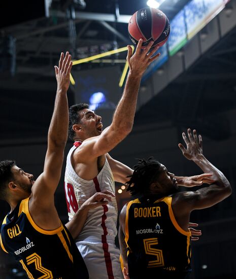 Баскетбол. Евролига. Матч "Химки" - "Олимпия"