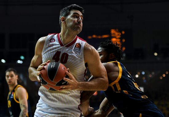 Баскетбол. Евролига. Матч "Химки" - "Олимпия"