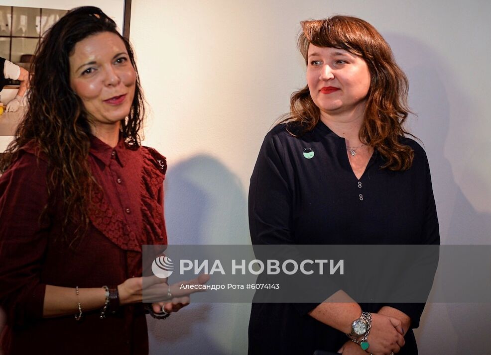 Открытие выставки победителей конкурса им. А. Стенина в Италии