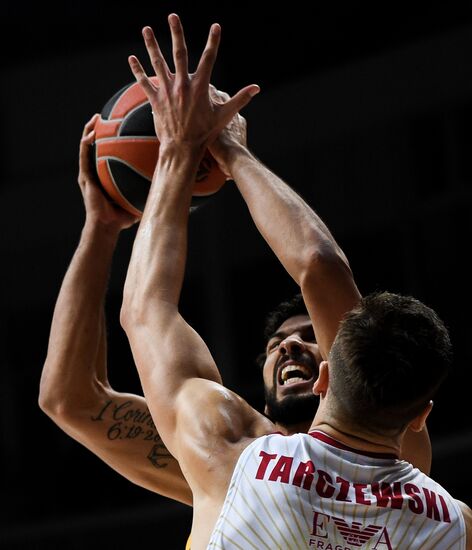 Баскетбол. Евролига. Матч "Химки" - "Олимпия"