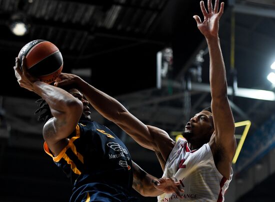 Баскетбол. Евролига. Матч "Химки" - "Олимпия"