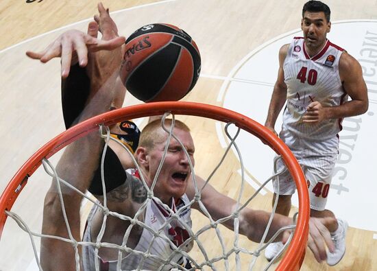 Баскетбол. Евролига. Матч "Химки" - "Олимпия"