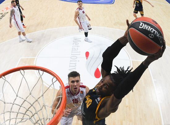 Баскетбол. Евролига. Матч "Химки" - "Олимпия"