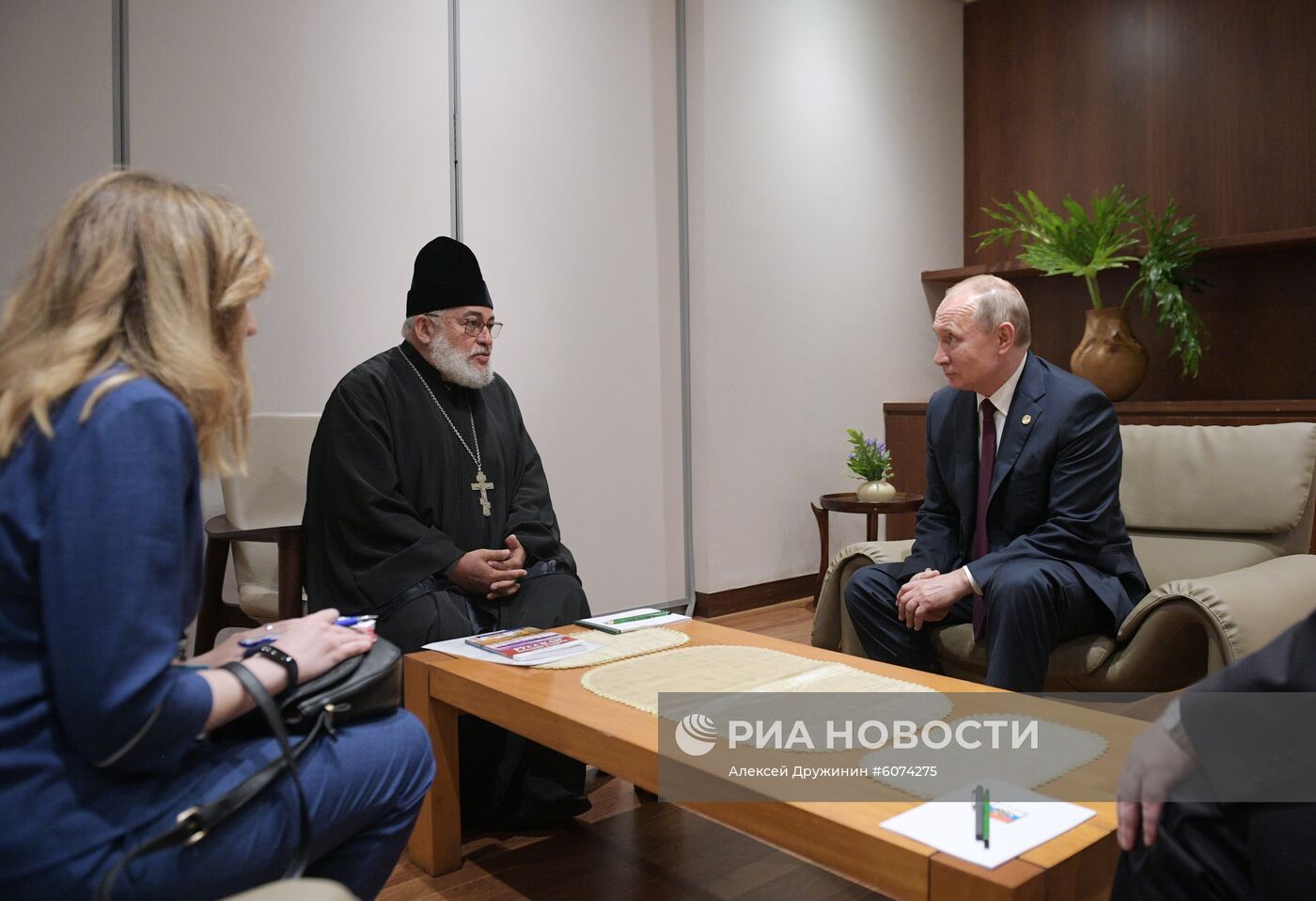 Президент РФ В. Путин на саммите БРИКС в Бразилии