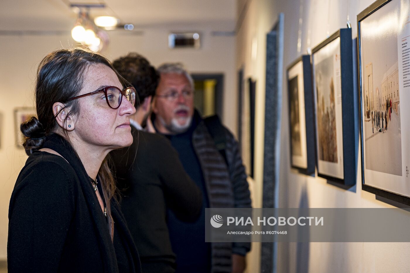 Открытие выставки победителей конкурса им. А. Стенина в Италии