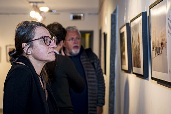 Открытие выставки победителей конкурса им. А. Стенина в Италии