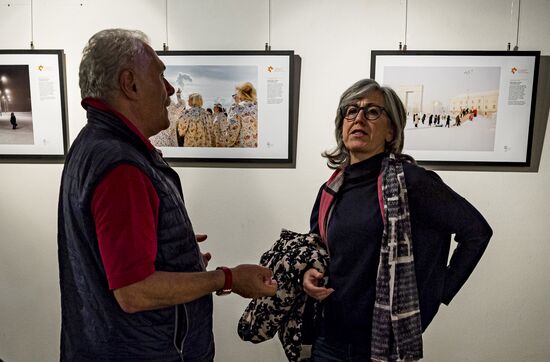 Открытие выставки победителей конкурса им. А. Стенина в Италии
