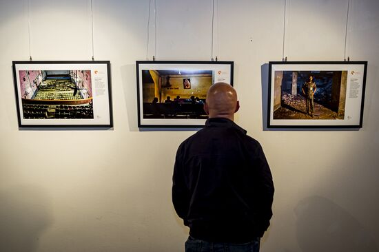 Открытие выставки победителей конкурса им. А. Стенина в Италии