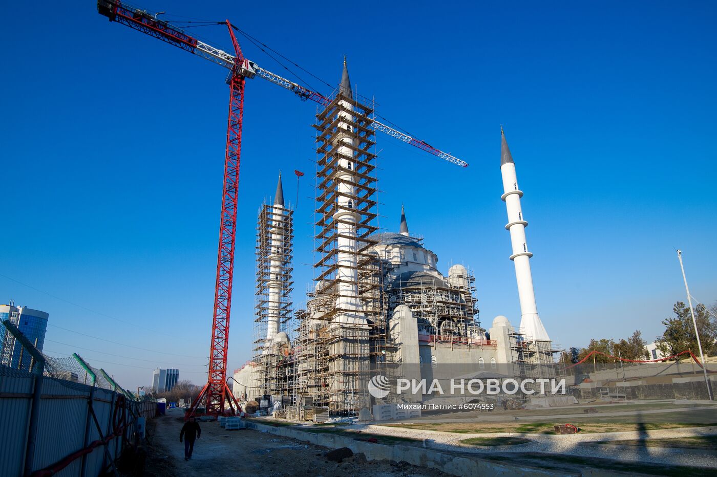 Строительство Соборной мечети в Симферополе