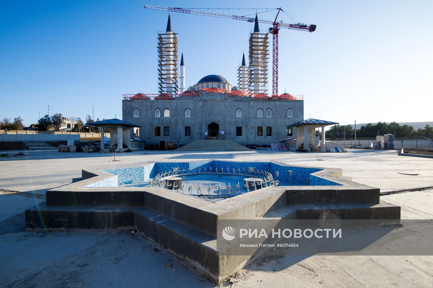 Строительство Соборной мечети в Симферополе