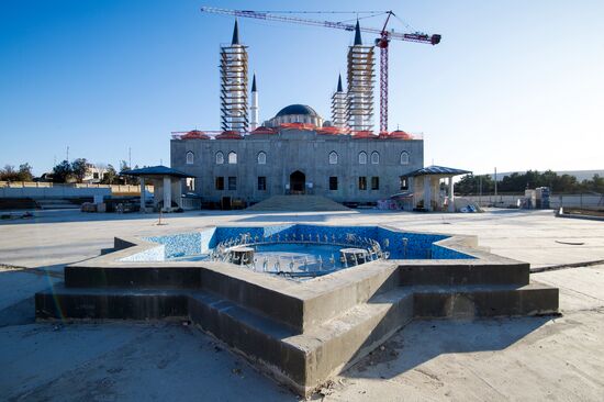 Строительство Соборной мечети в Симферополе