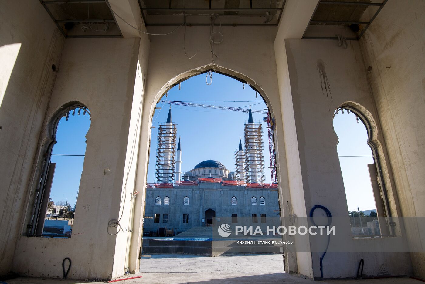 Строительство Соборной мечети в Симферополе