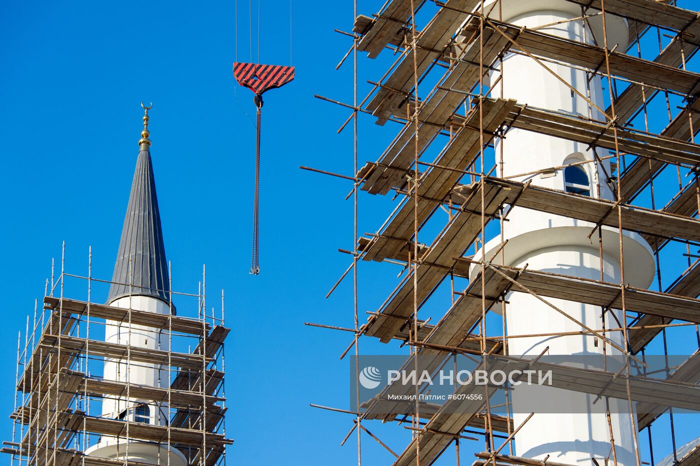 Строительство Соборной мечети в Симферополе