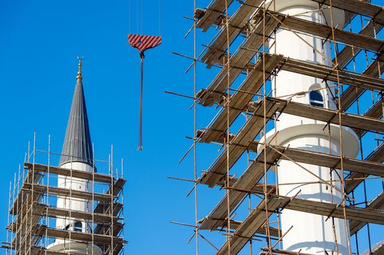 Строительство Соборной мечети в Симферополе