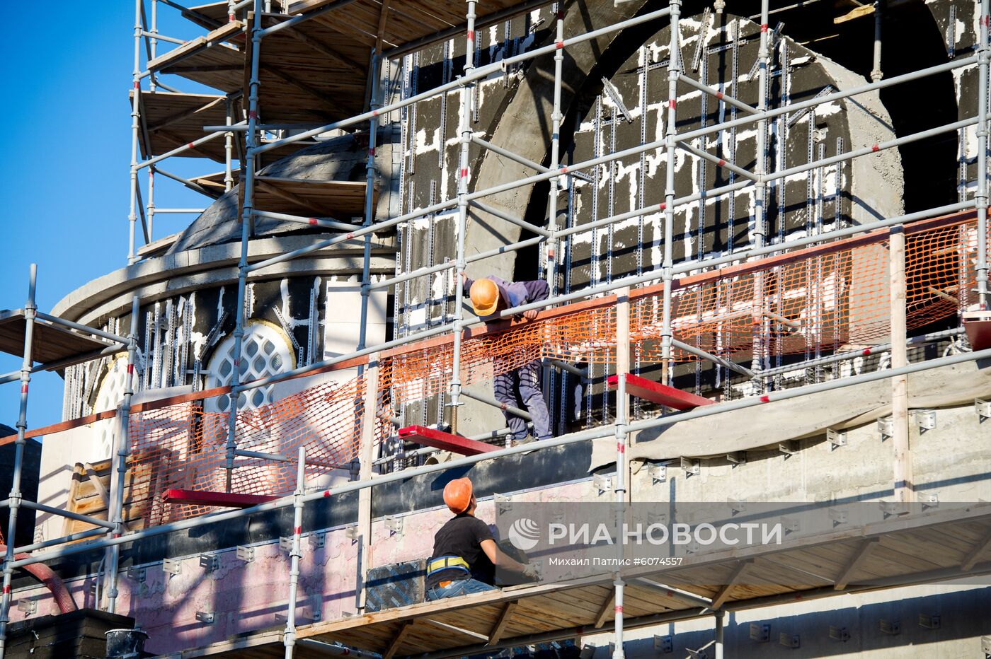 Строительство Соборной мечети в Симферополе