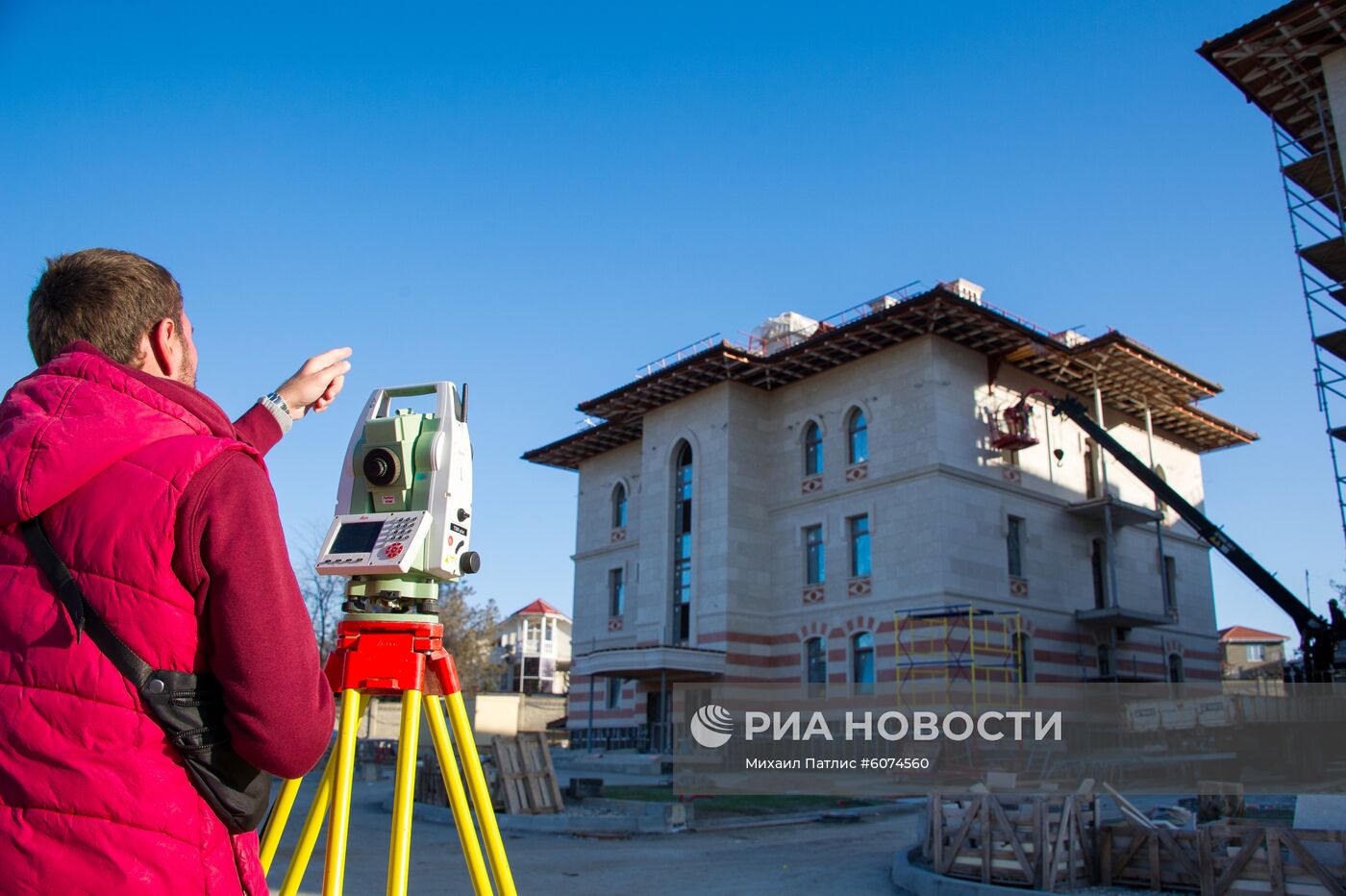 Строительство Соборной мечети в Симферополе