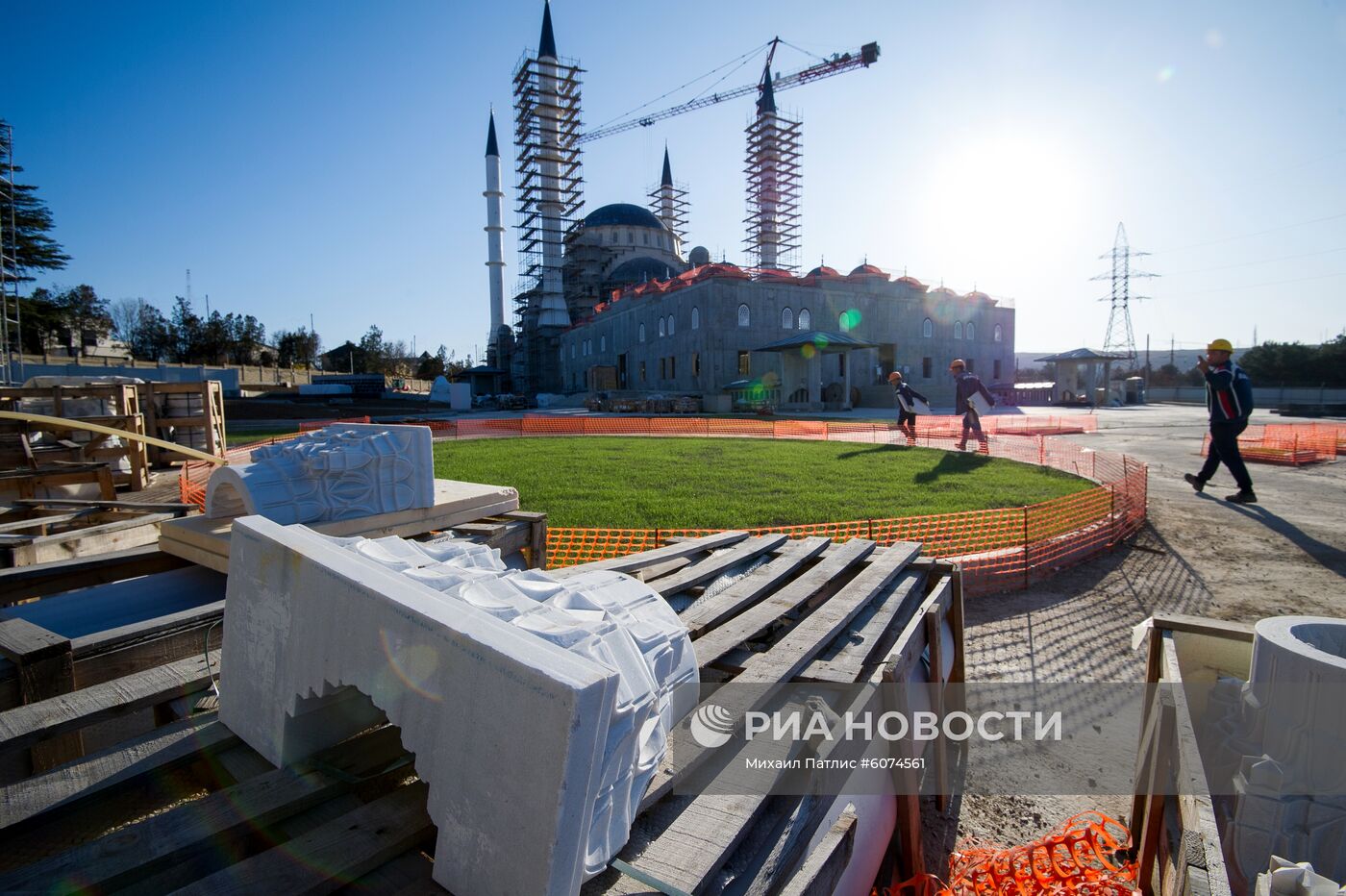 Строительство Соборной мечети в Симферополе