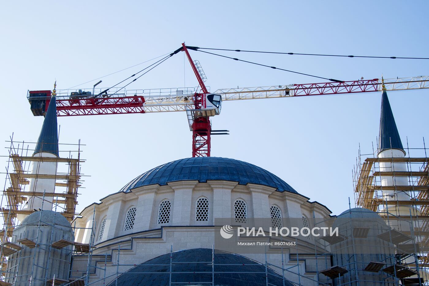 Строительство Соборной мечети в Симферополе