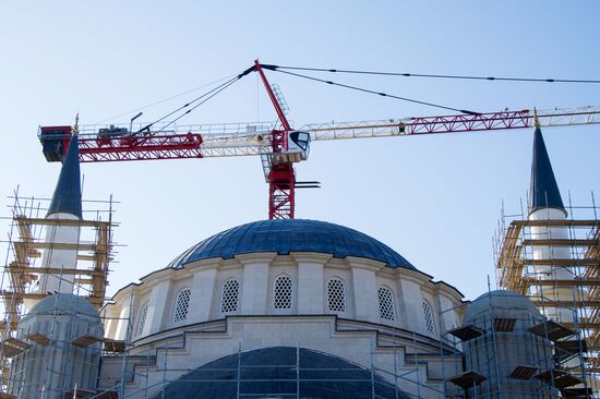 Строительство Соборной мечети в Симферополе