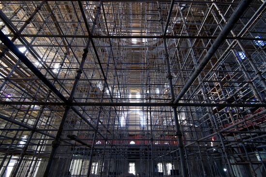 Строительство Соборной мечети в Симферополе