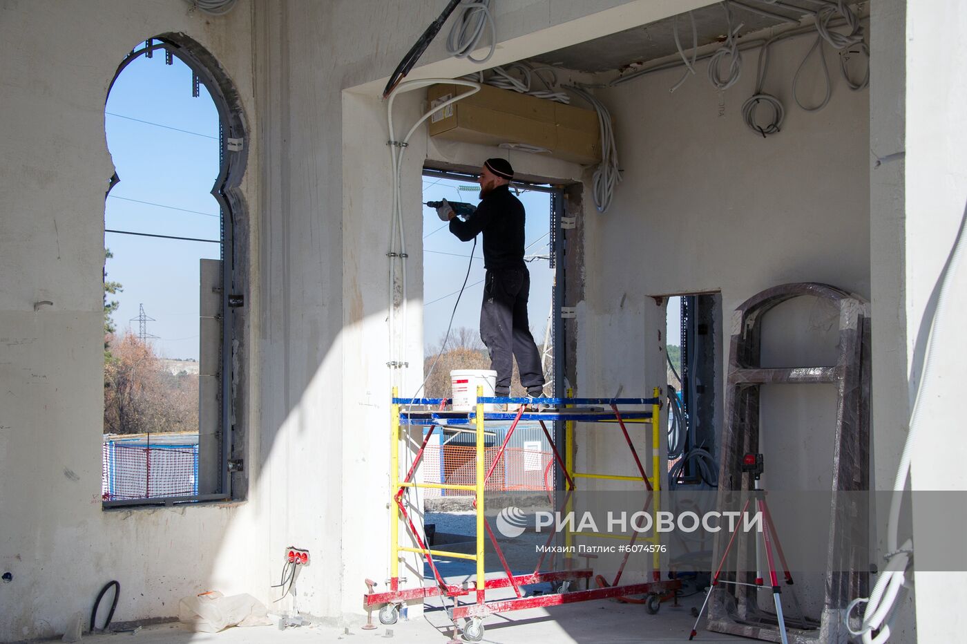 Строительство Соборной мечети в Симферополе