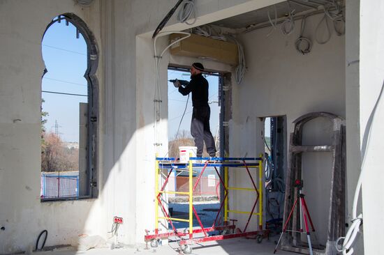 Строительство Соборной мечети в Симферополе