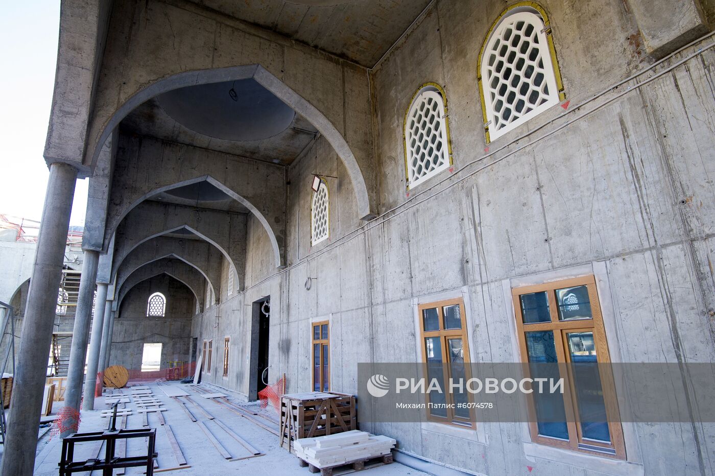 Строительство Соборной мечети в Симферополе