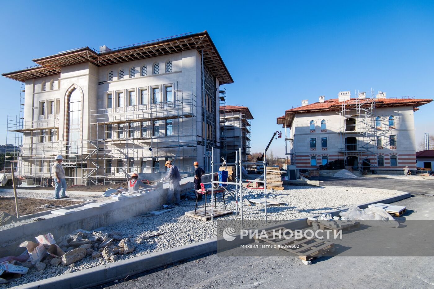 Строительство Соборной мечети в Симферополе