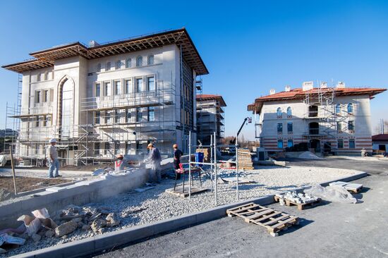 Строительство Соборной мечети в Симферополе