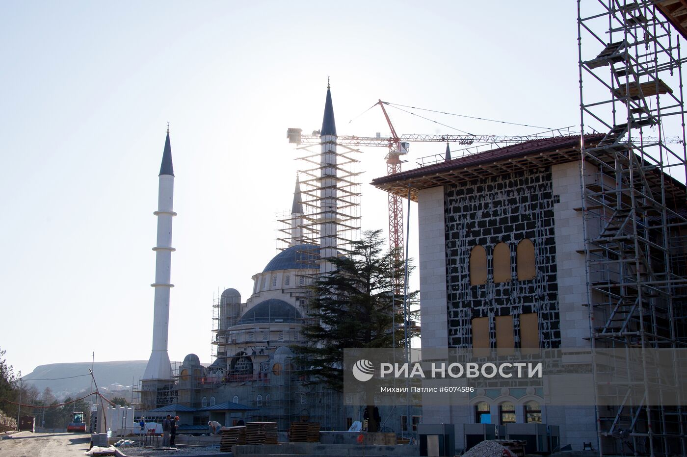 Строительство Соборной мечети в Симферополе