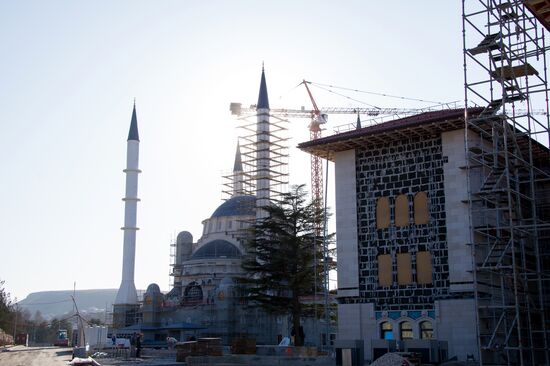 Строительство Соборной мечети в Симферополе