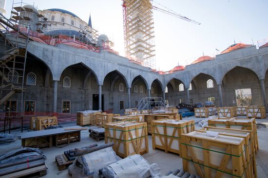 Строительство Соборной мечети в Симферополе