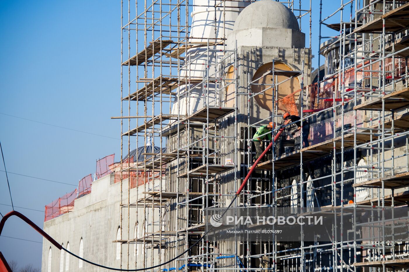 Строительство Соборной мечети в Симферополе