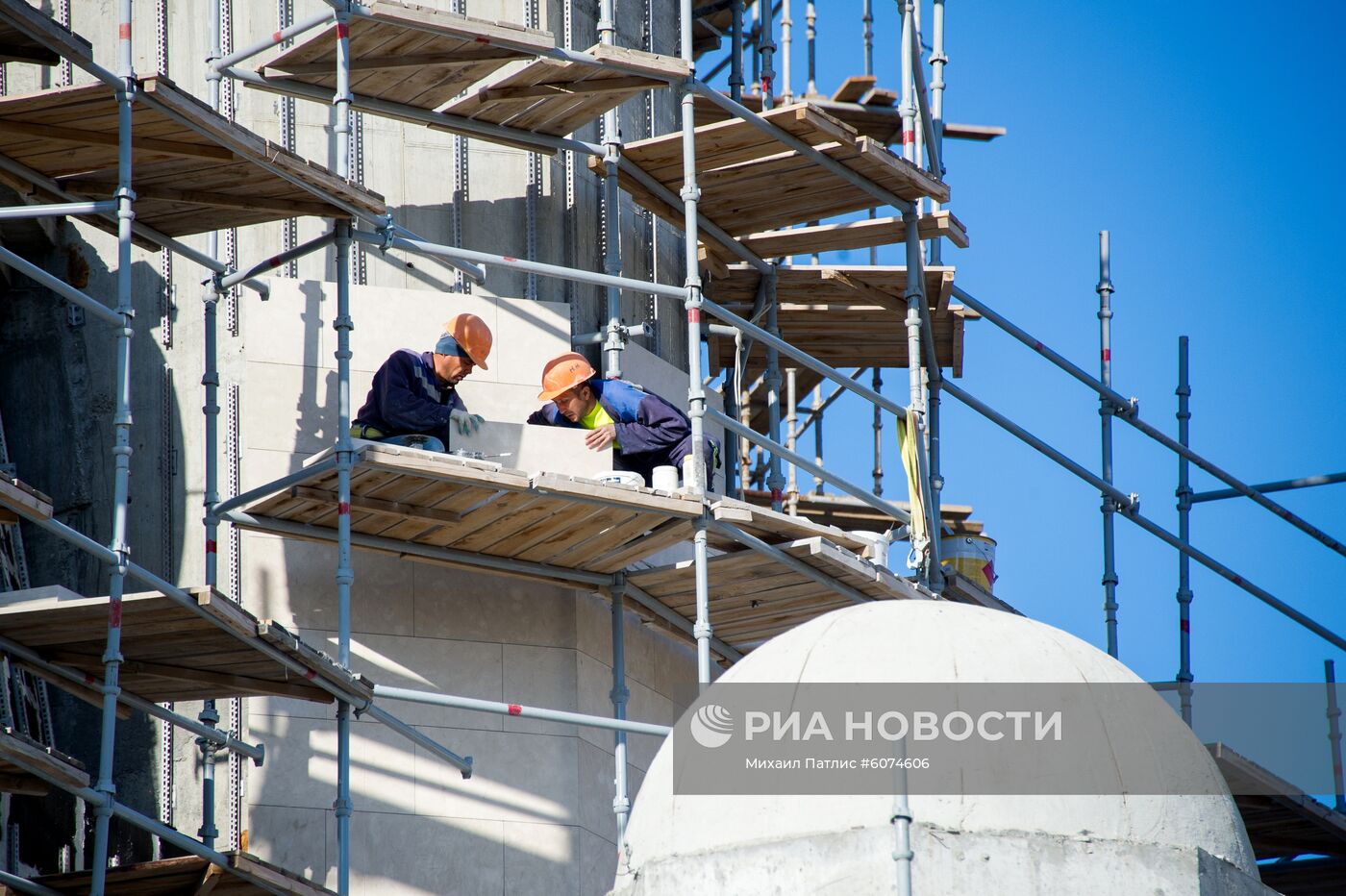 Строительство Соборной мечети в Симферополе