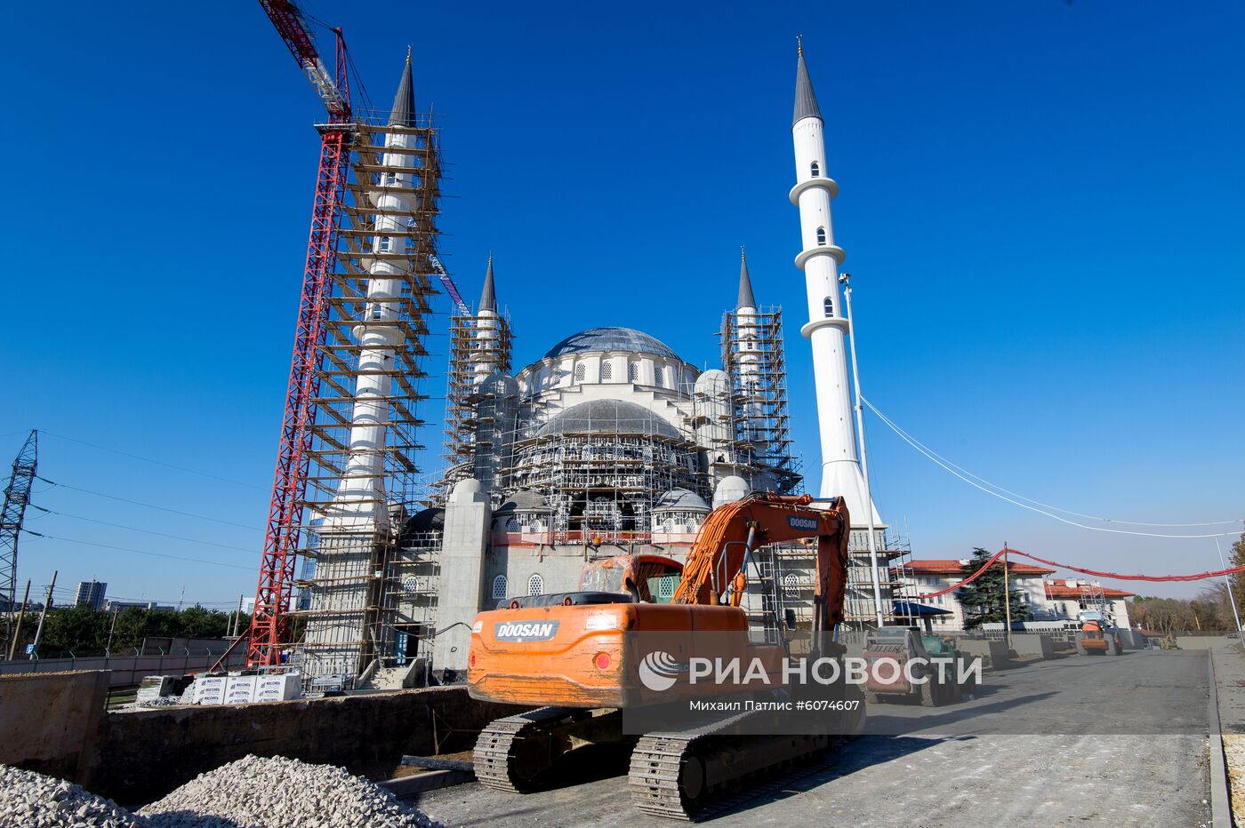 Строительство Соборной мечети в Симферополе