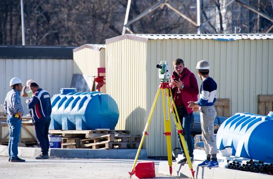 Строительство Соборной мечети в Симферополе