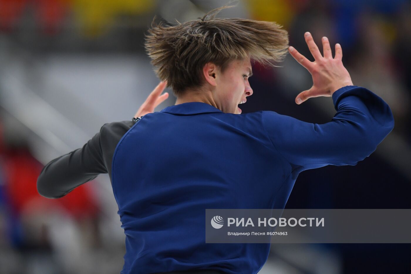 Фигурное катание. V этап Гран-при. Мужчины. Короткая программа