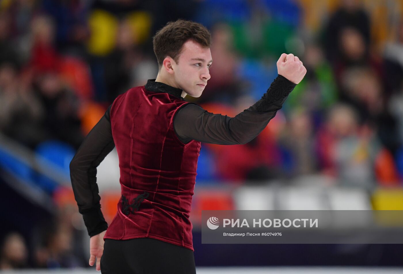 Фигурное катание. V этап Гран-при. Мужчины. Короткая программа