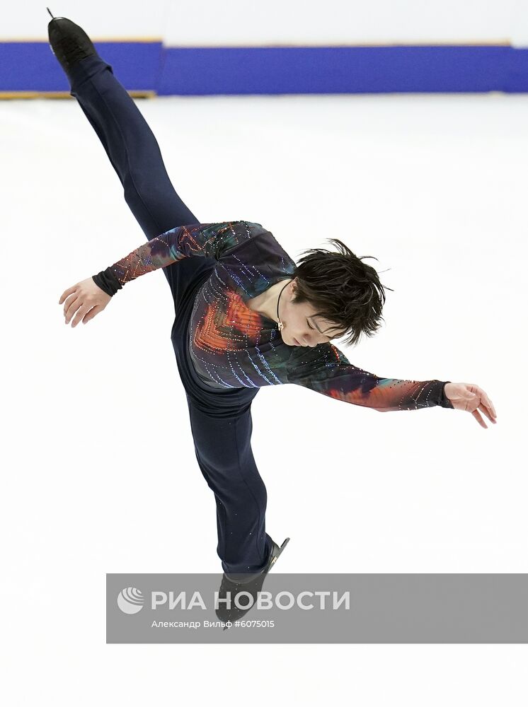 Фигурное катание. V этап Гран-при. Мужчины. Короткая программа