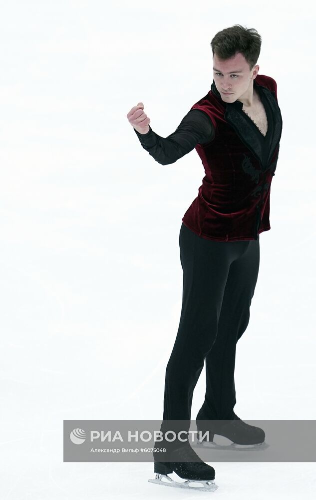 Фигурное катание. V этап Гран-при. Мужчины. Короткая программа