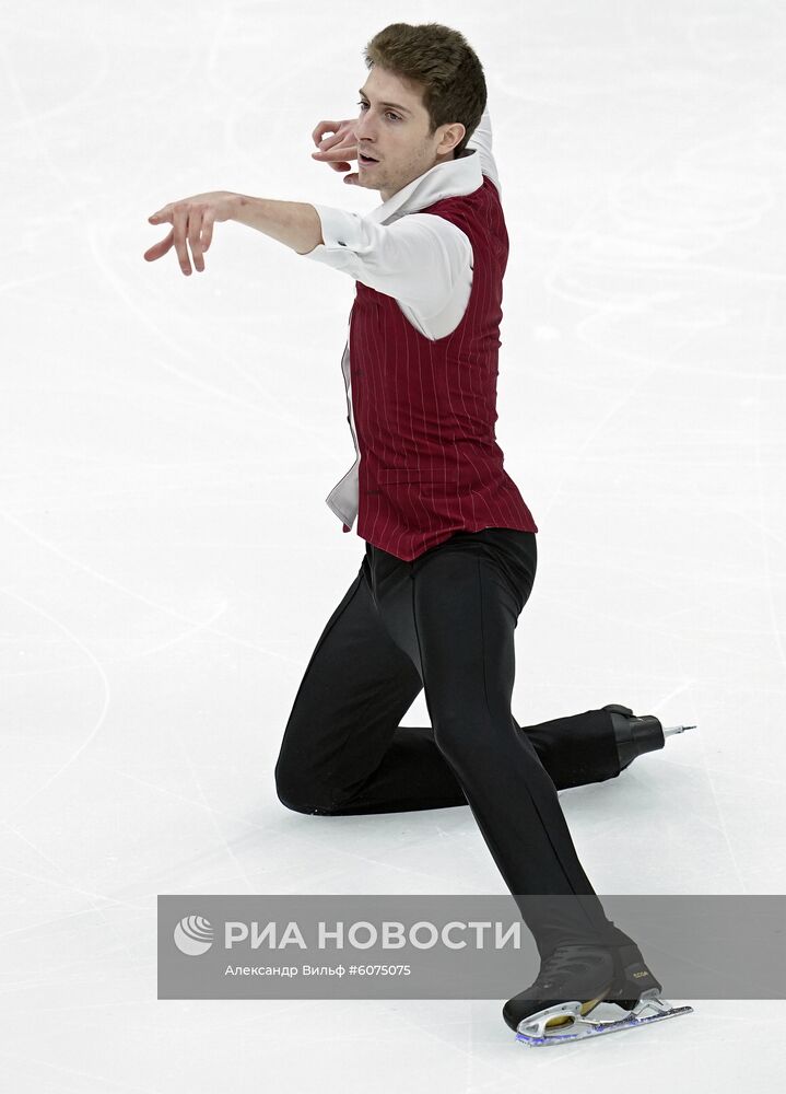 Фигурное катание. V этап Гран-при. Мужчины. Короткая программа