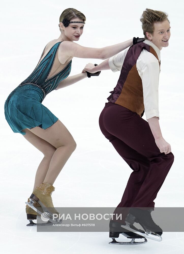 Фигурное катание. V этап Гран-при. Танцы. Ритмический танец