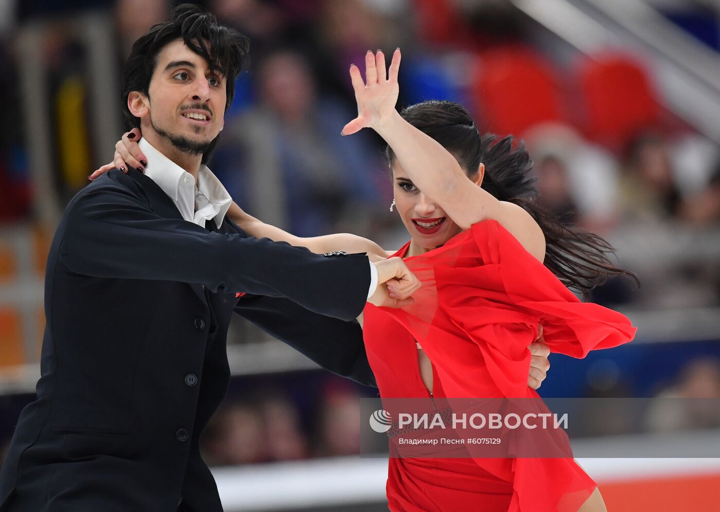 Фигурное катание. V этап Гран-при. Танцы. Ритмический танец