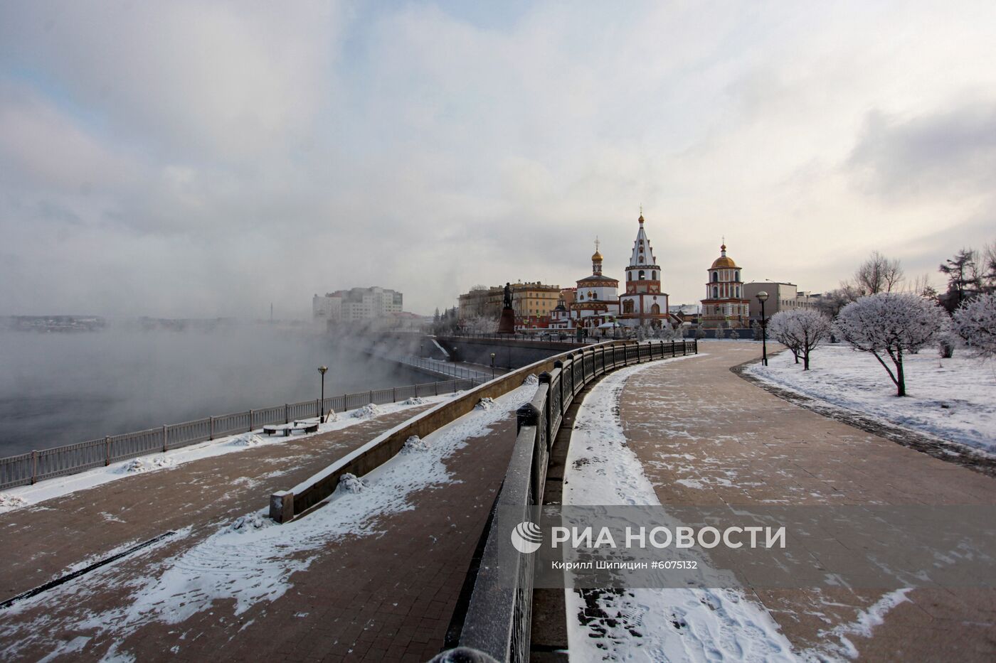 Морозы в Иркутске