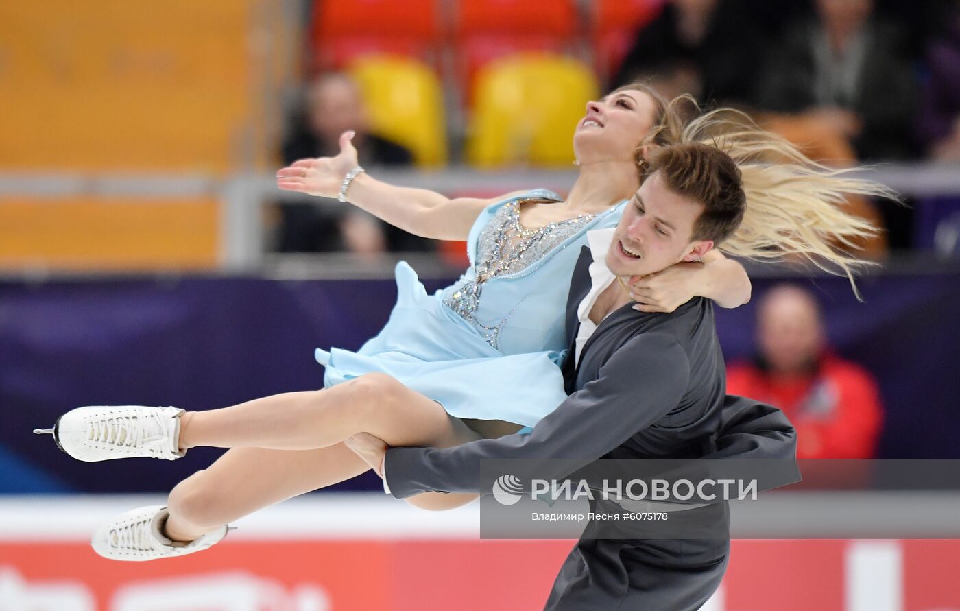 Фигурное катание. V этап Гран-при. Танцы. Ритмический танец