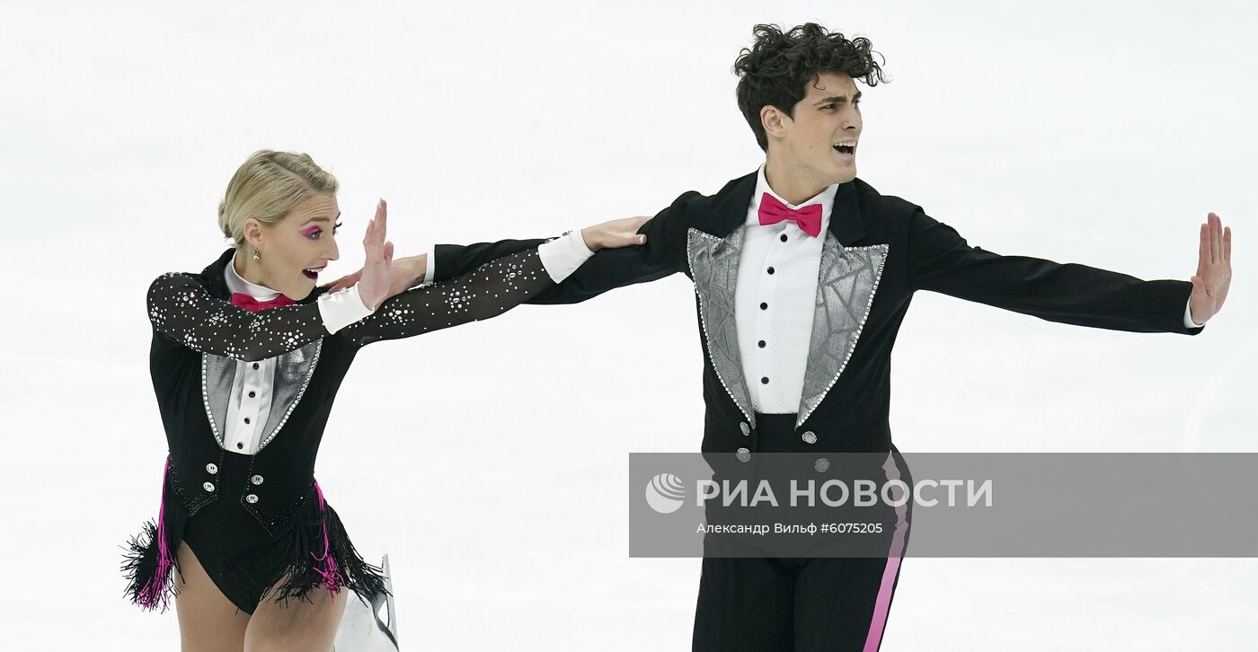 Фигурное катание. V этап Гран-при. Танцы. Ритмический танец