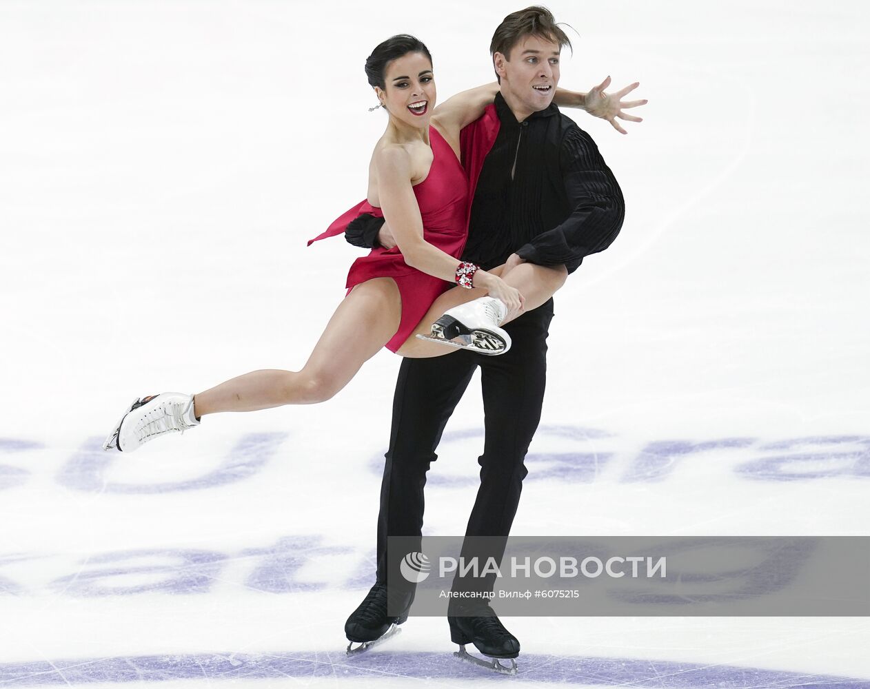 Фигурное катание. V этап Гран-при. Танцы. Ритмический танец