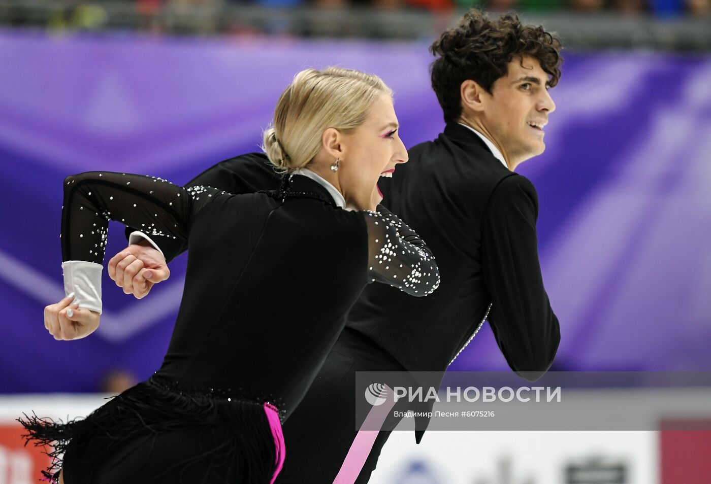 Фигурное катание. V этап Гран-при. Танцы. Ритмический танец